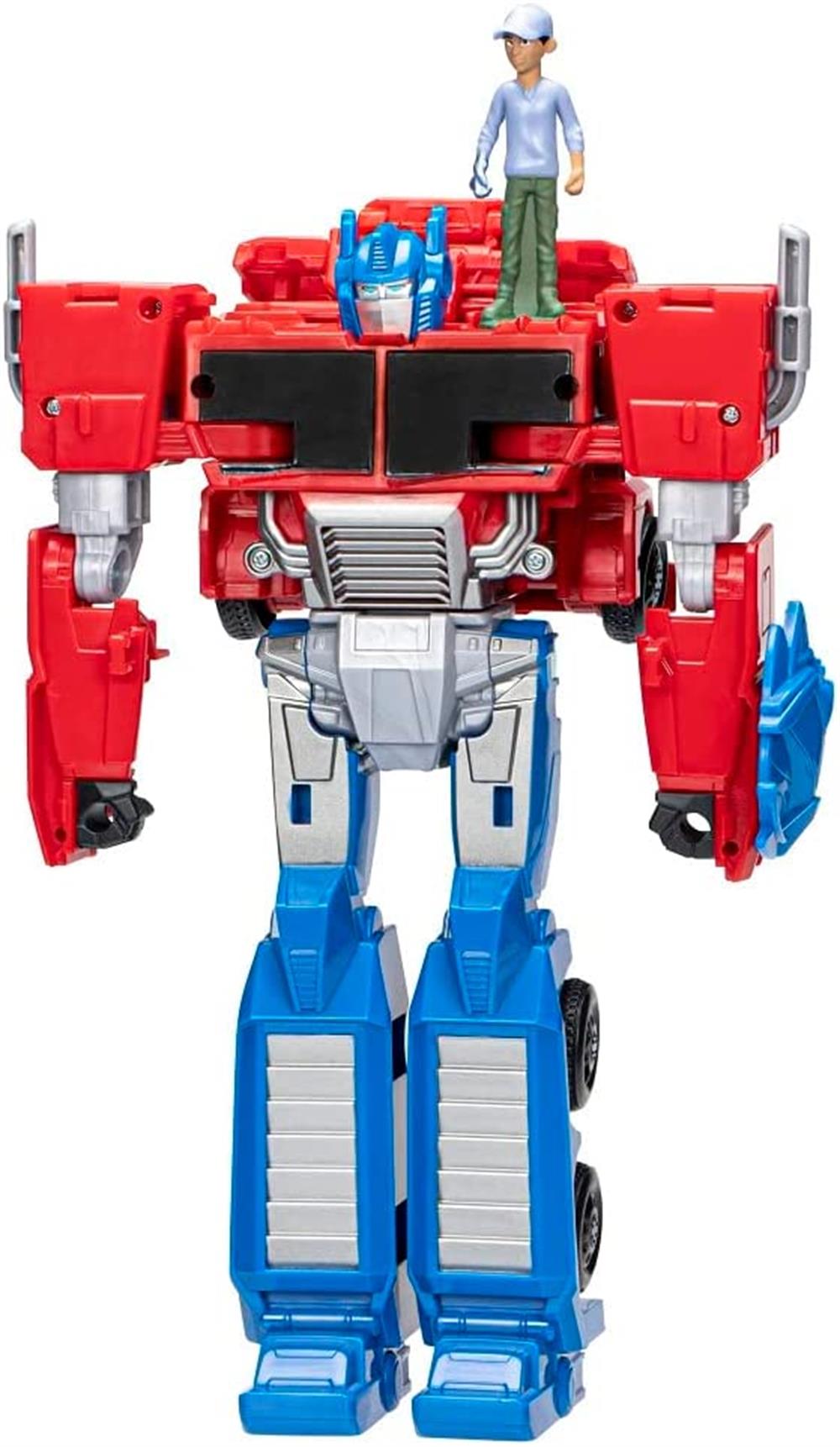 Transformers Earthspark Spinchanger Optimus Prime F7663-Karakter Figür