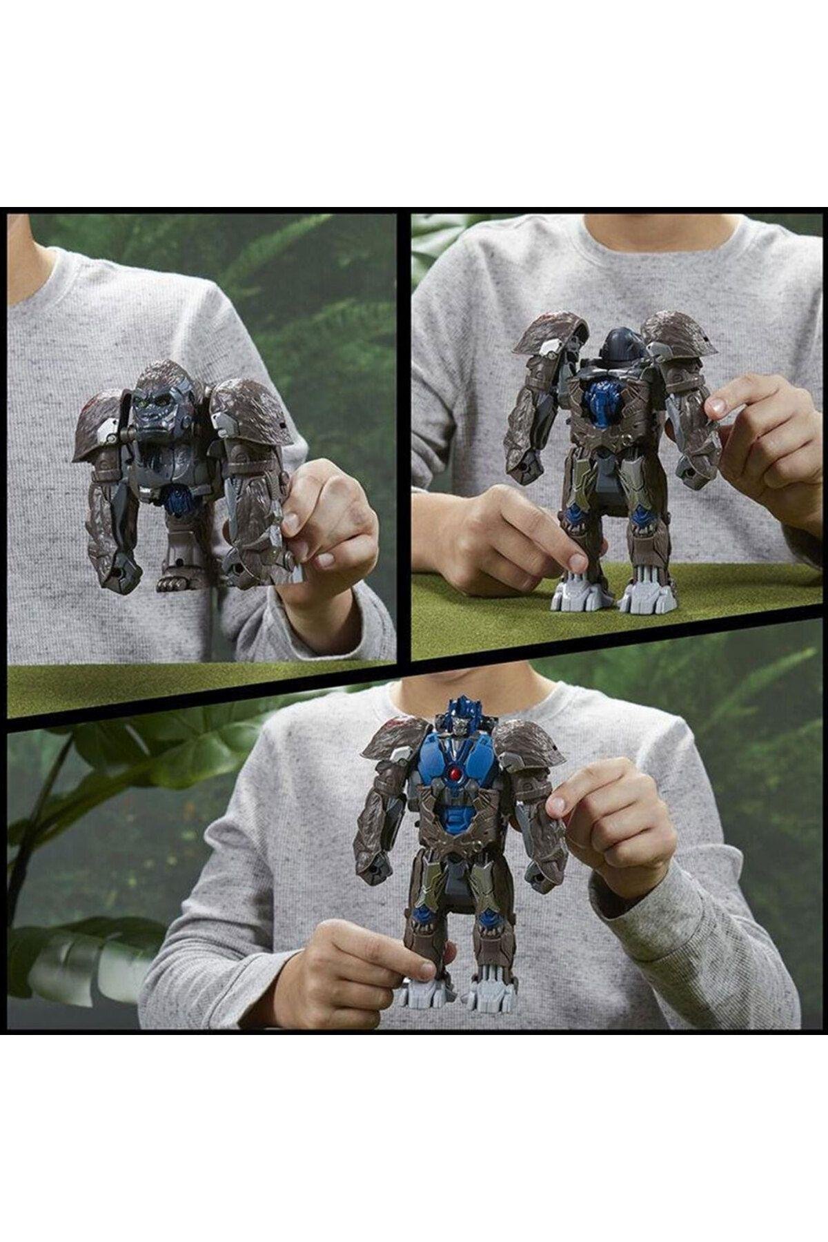Transformers Tra Mv7 Smash Changers Optimus Primal F3900-f4641-Karakter Figürleri