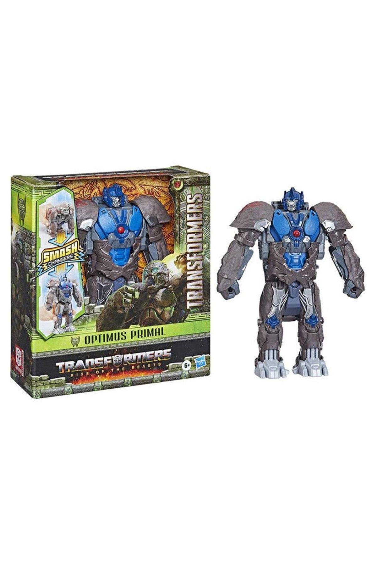 Transformers Tra Mv7 Smash Changers Optimus Primal F3900-f4641-Karakter Figürleri