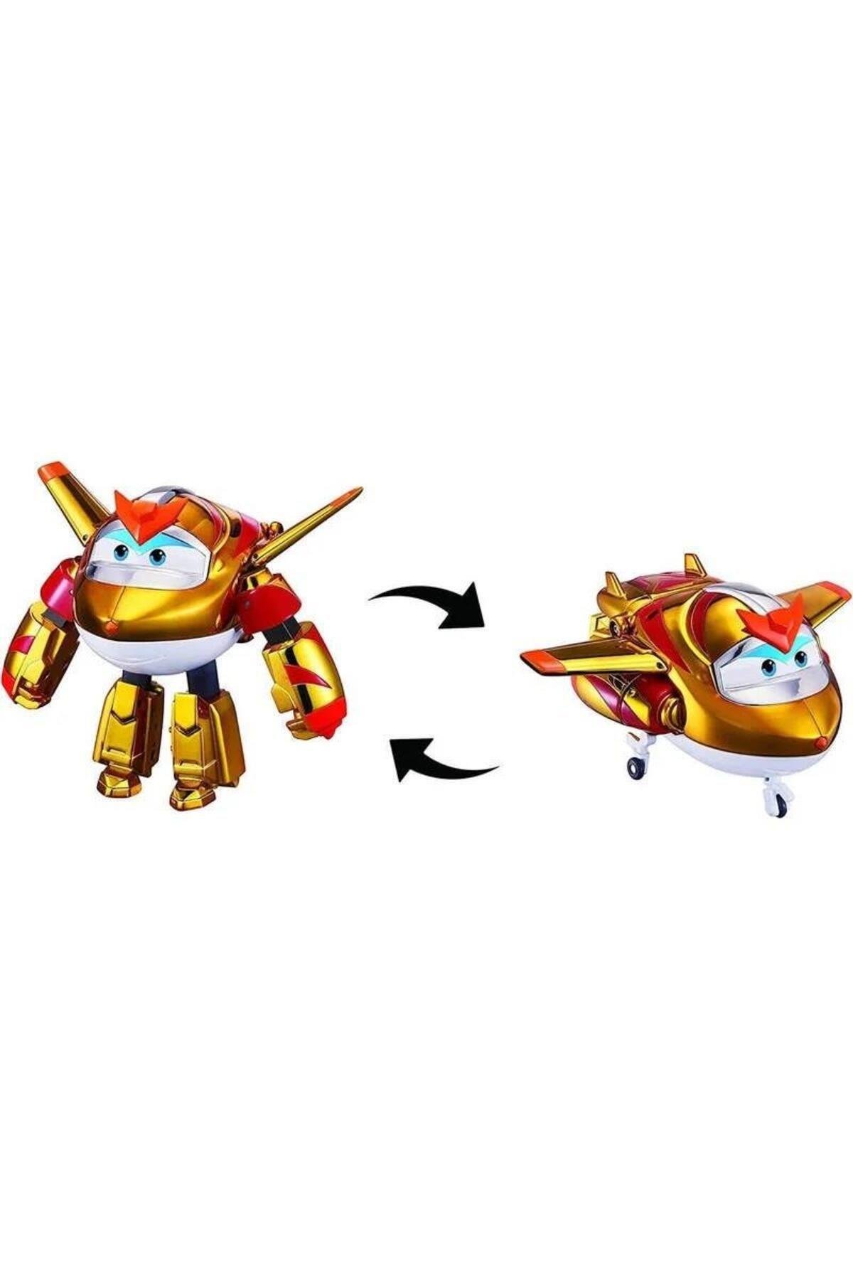 Transforming Jet Ve Golden Boy-Karakter Figürleri