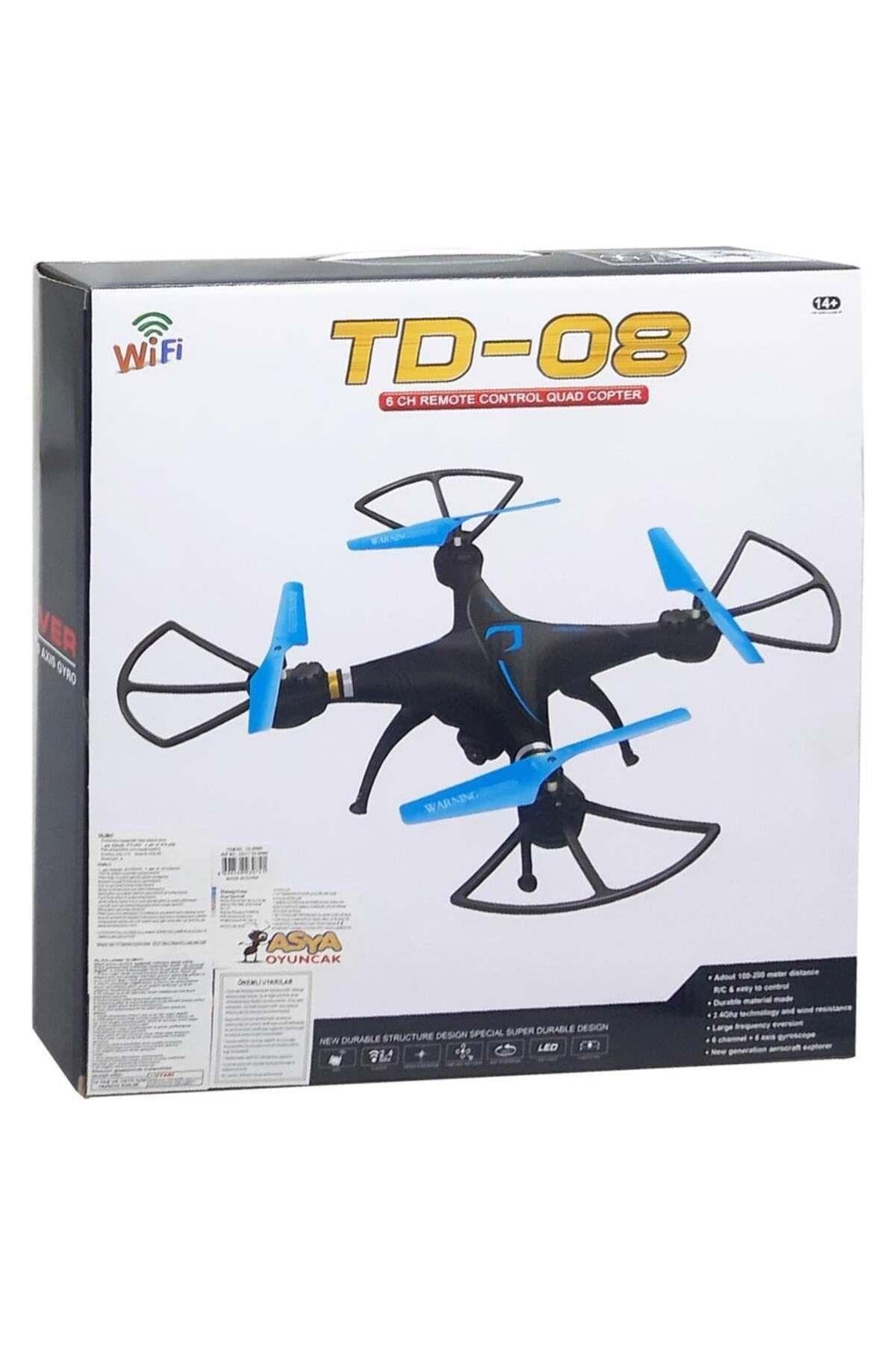 Uzaktan Kumandalı Dron 22571-TD-08WH-Helikopter ve Drone