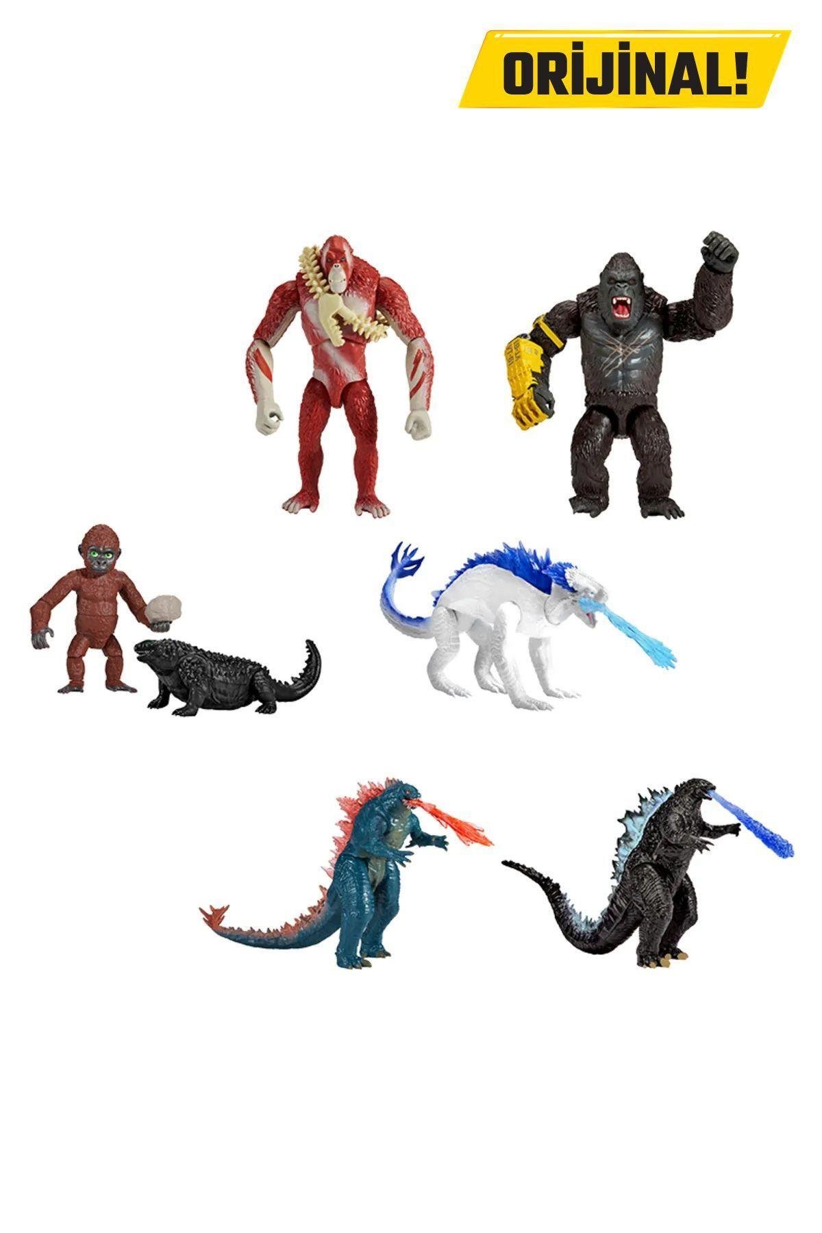 ve Kong Aksiyon Figür Godzilla Evolved 15 Cm-Hayvan Figürleri