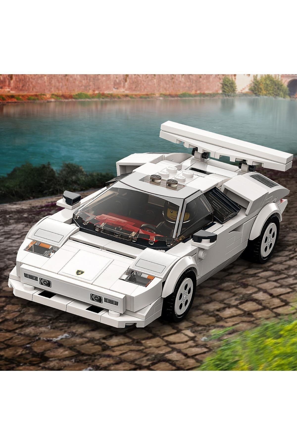 ysfx Champions 76908 Lamborghini Countach 262 Parça Life Sell 721051-Lego