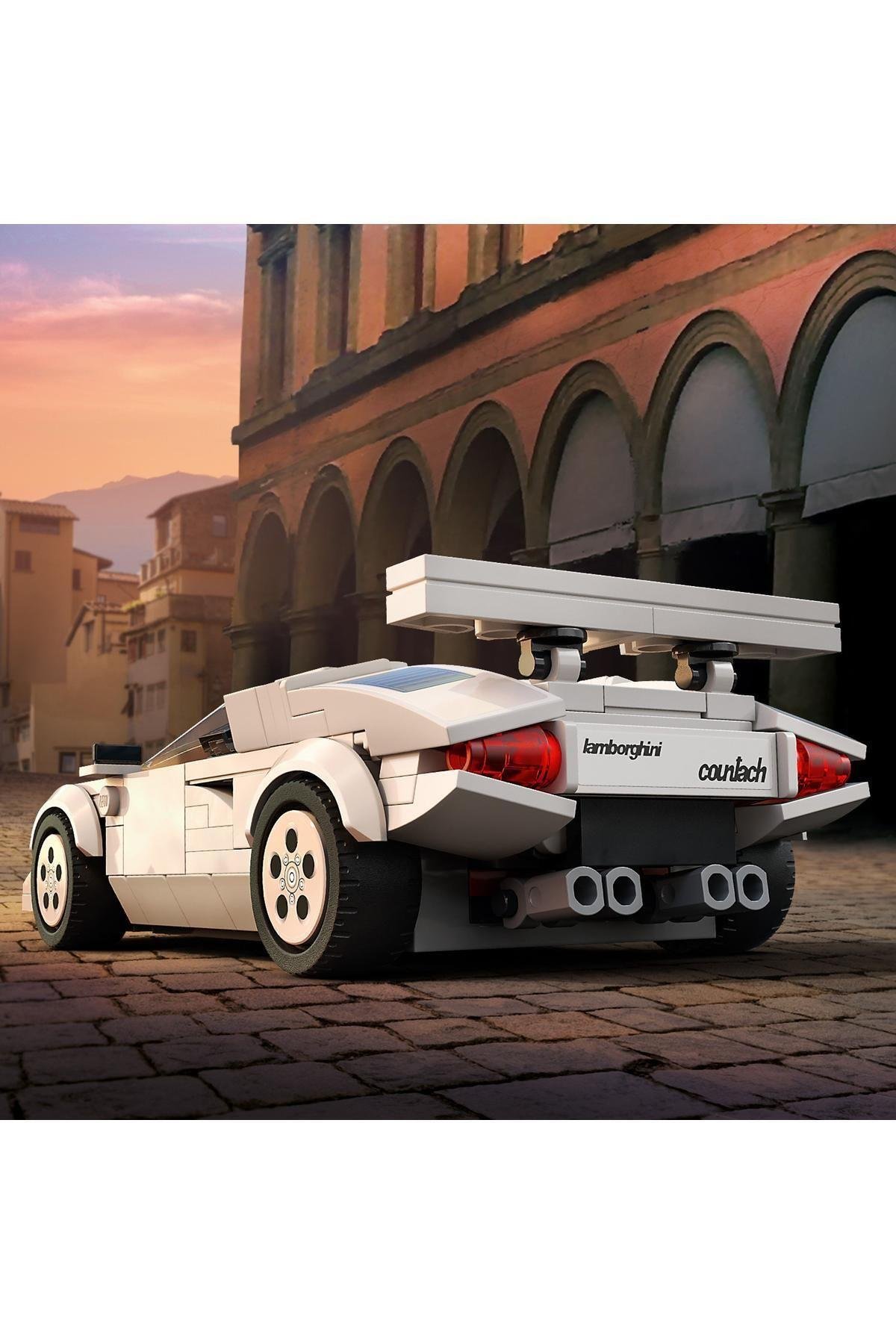 ysfx Champions 76908 Lamborghini Countach 262 Parça Life Sell 721051-Lego