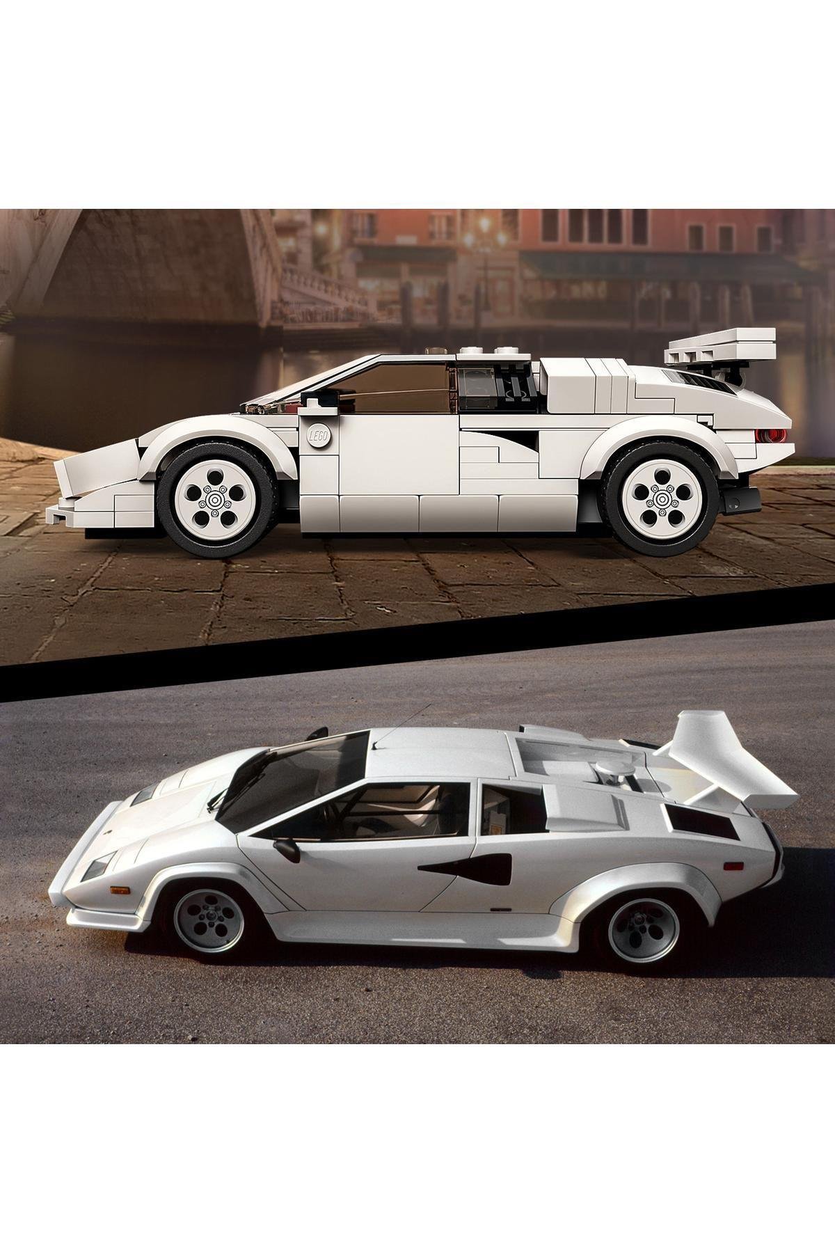 ysfx Champions 76908 Lamborghini Countach 262 Parça Life Sell 721051-Lego
