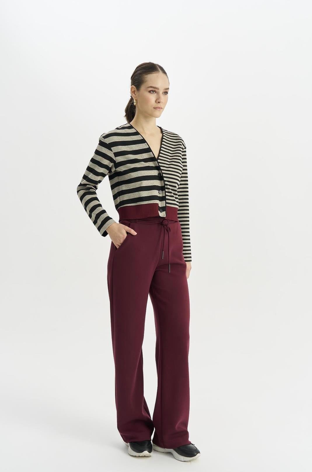 91225 PANTOLON BORDO