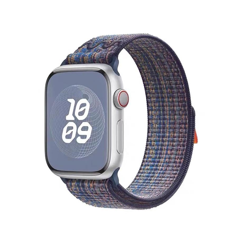 Apple Watch 44mm KRD-91 Hasır Kordon Strap Kayış 
