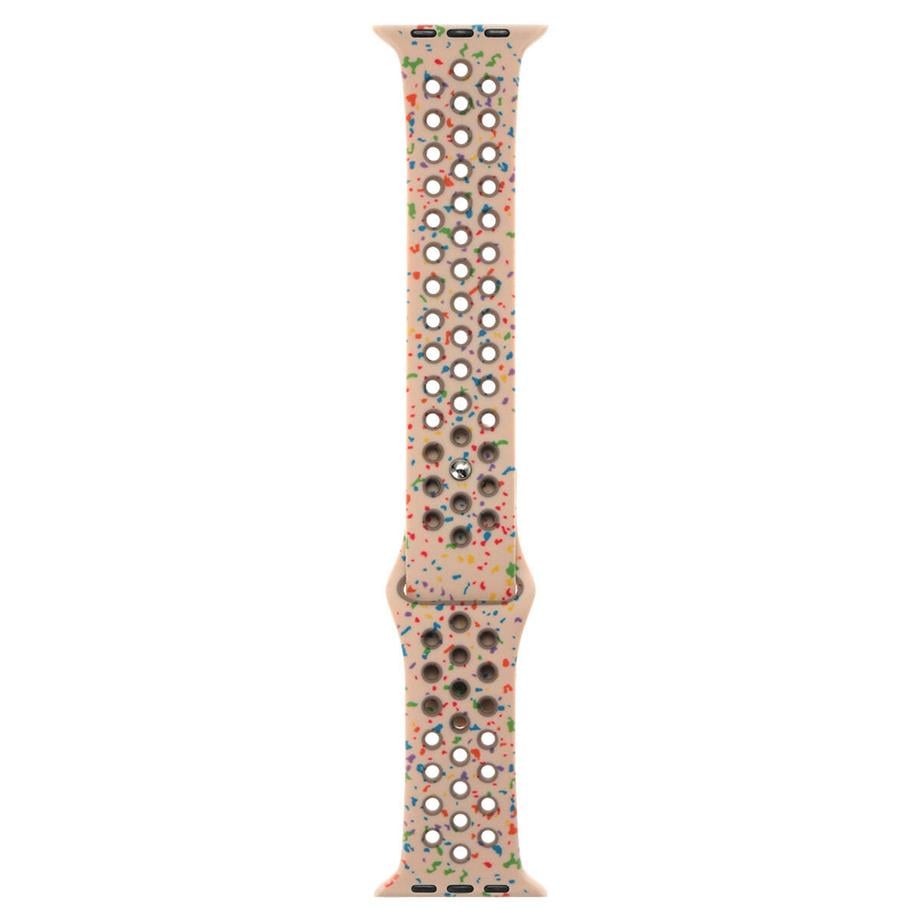  Apple Watch 7 45mm Kordon Yeni Seri 2023 KRD-02 Silikon Strap Kayış 