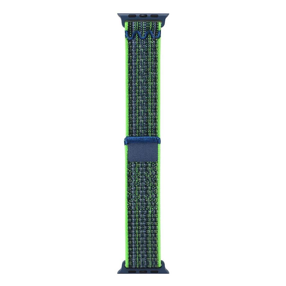  Apple Watch 7 45mm KRD-91 Hasır Kordon Strap Kayış 