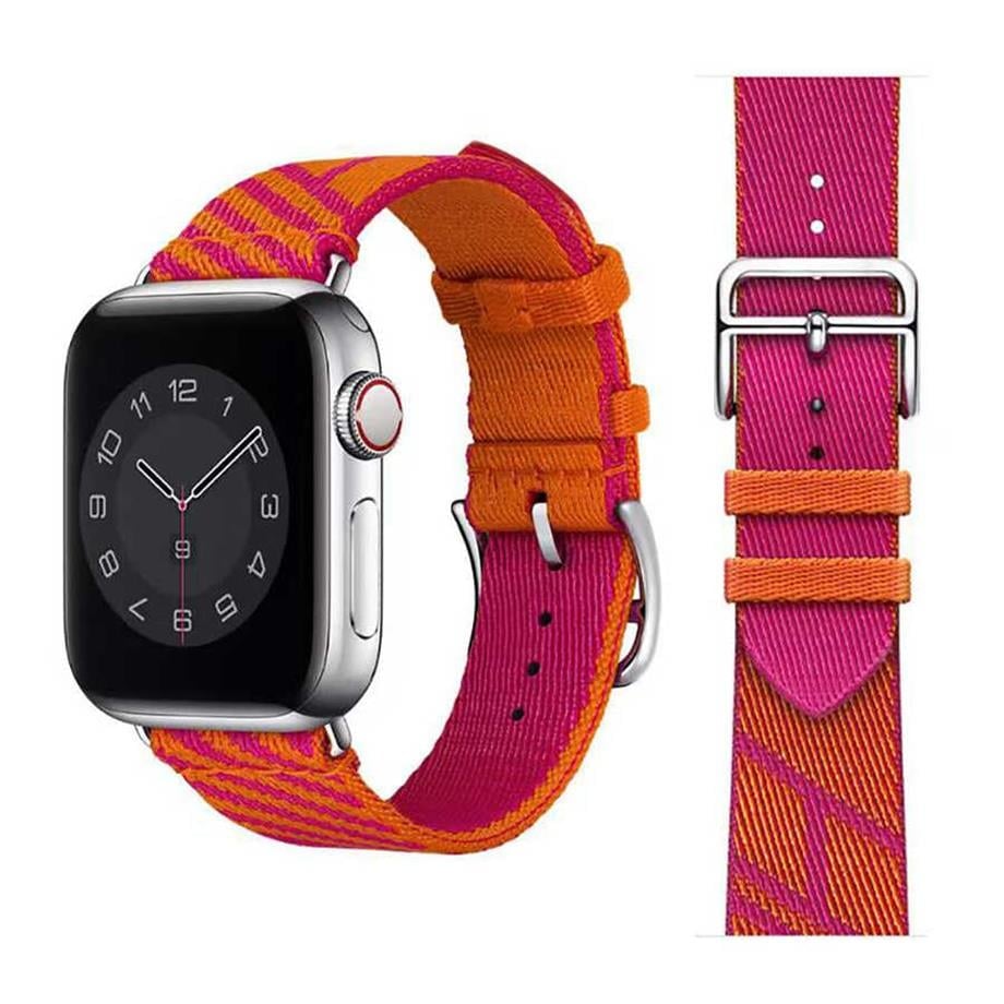  Apple Watch Ultra 49mm Kordon KRD-51 Hasır Strap Kayış  NO1 