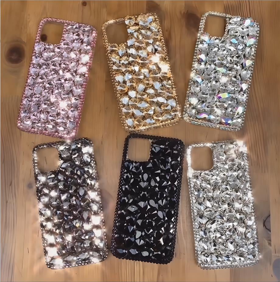 Full Swarovski Taşlı İç Kısım Silikon Lux Telefon Kılıfı