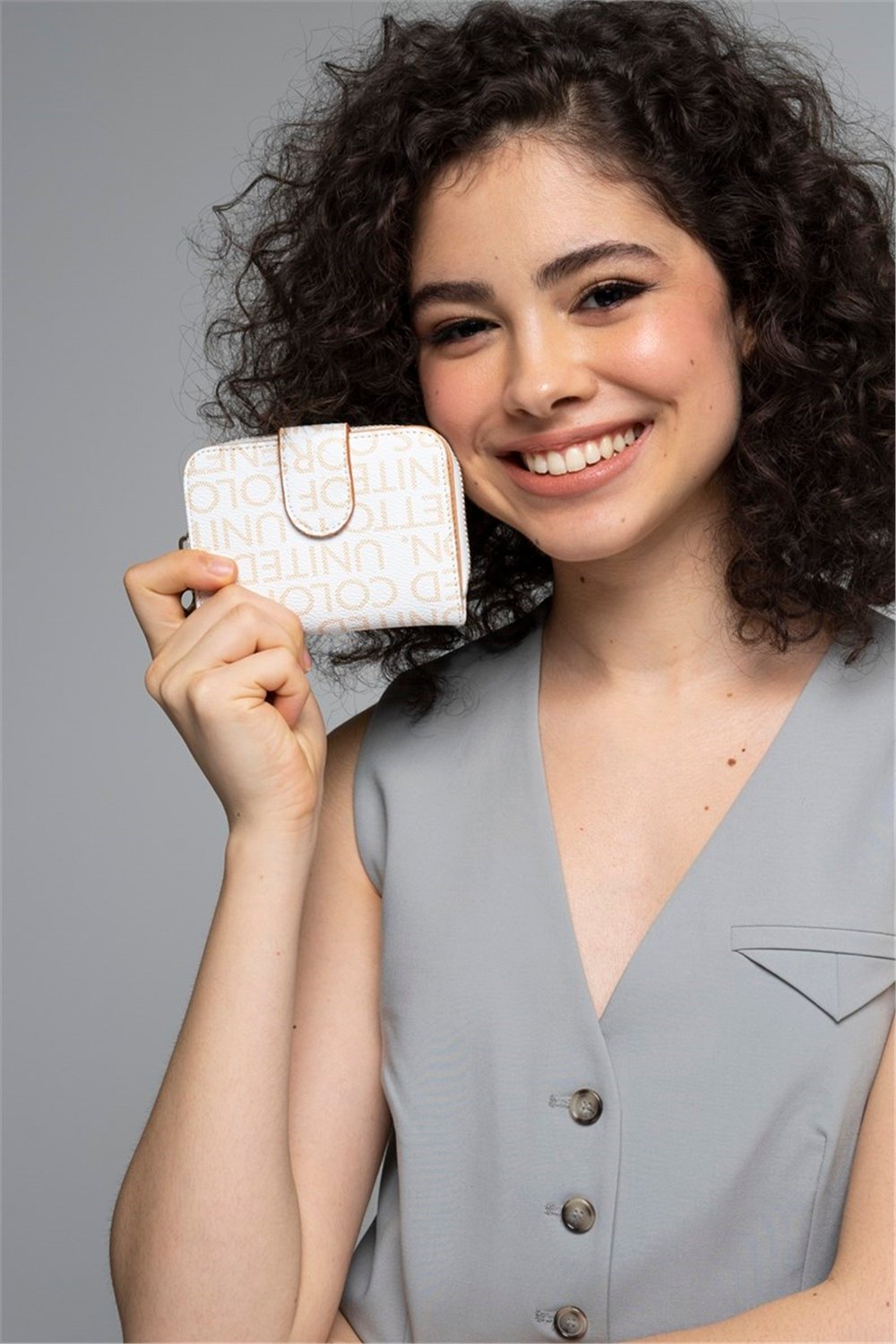 Benetton Bej Kadın Cüzdan BNT 743