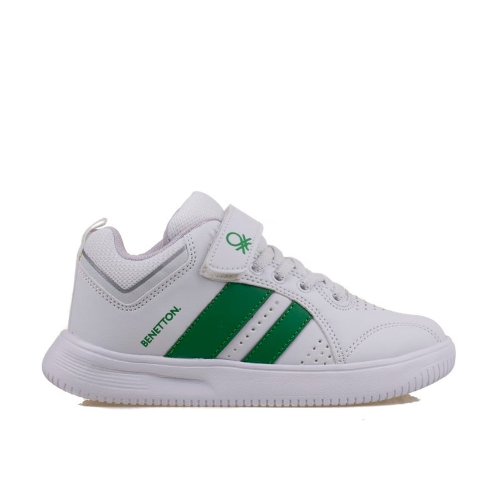Benetton Beyaz Çocuk Bilek Cırtlı Spor Ayakkabı BN-30892