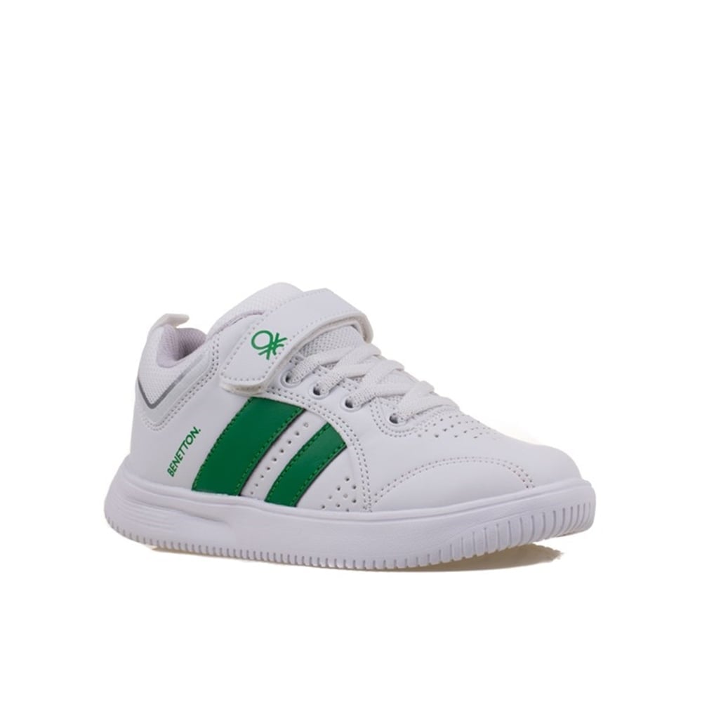 Benetton Beyaz Çocuk Bilek Cırtlı Spor Ayakkabı BN-30892