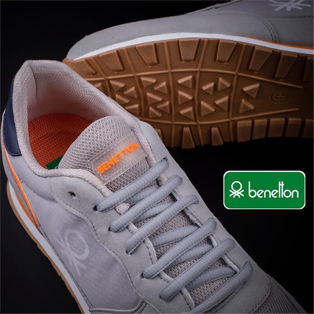 Benetton Füme Erkek Spor Ayakkabı