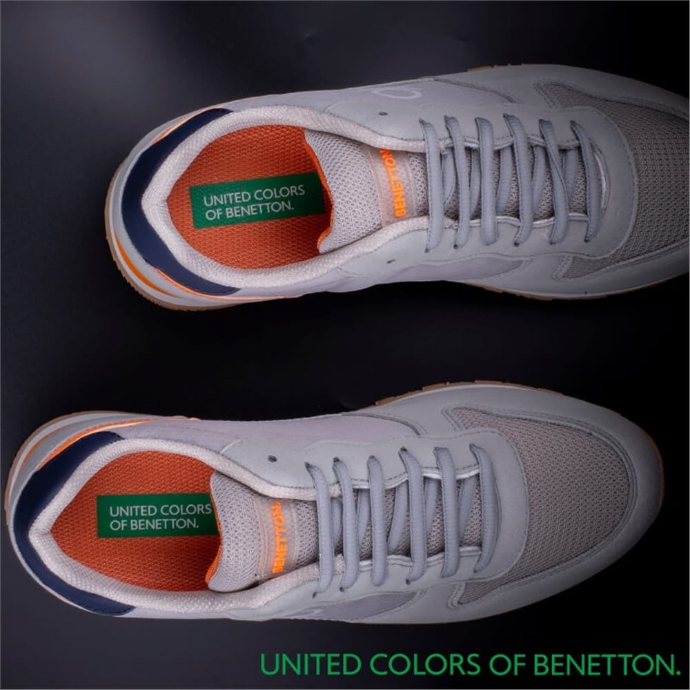 Benetton Füme Erkek Spor Ayakkabı
