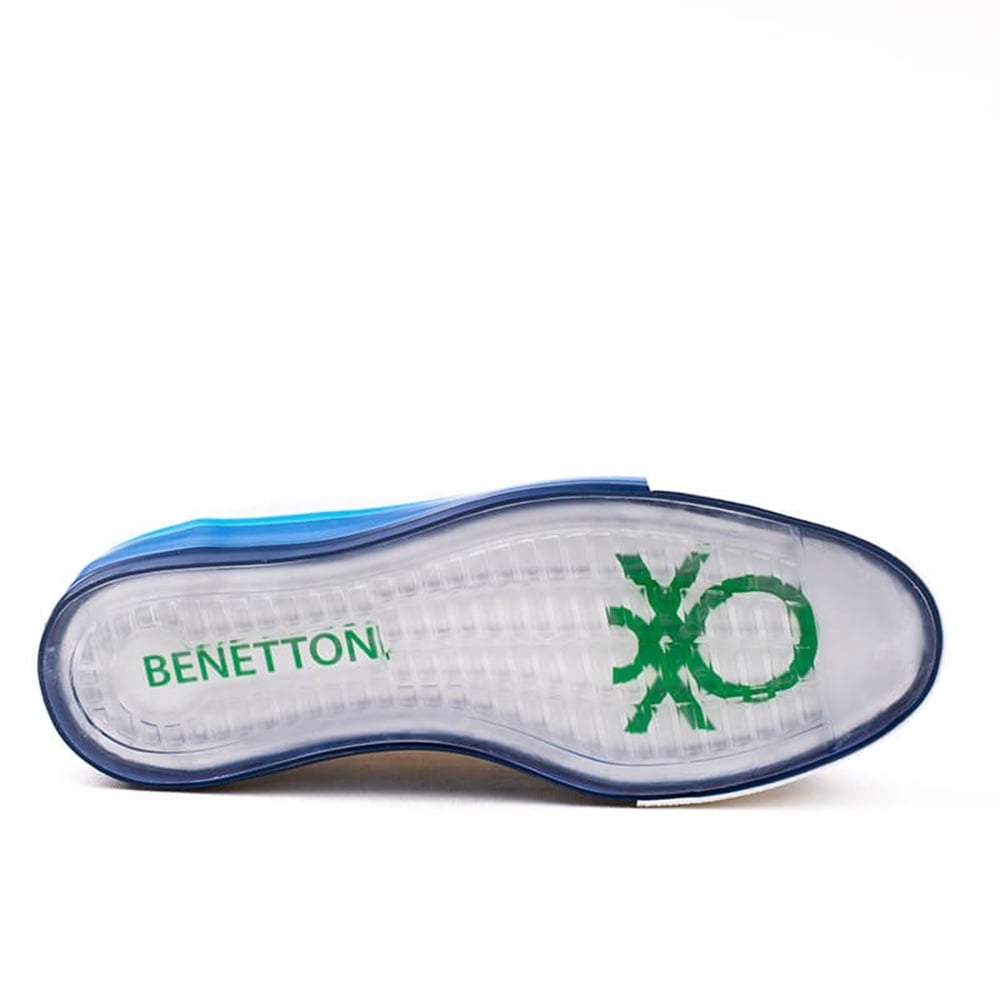 Benetton Gri Unisex Spor Ayakkabı BN-30176