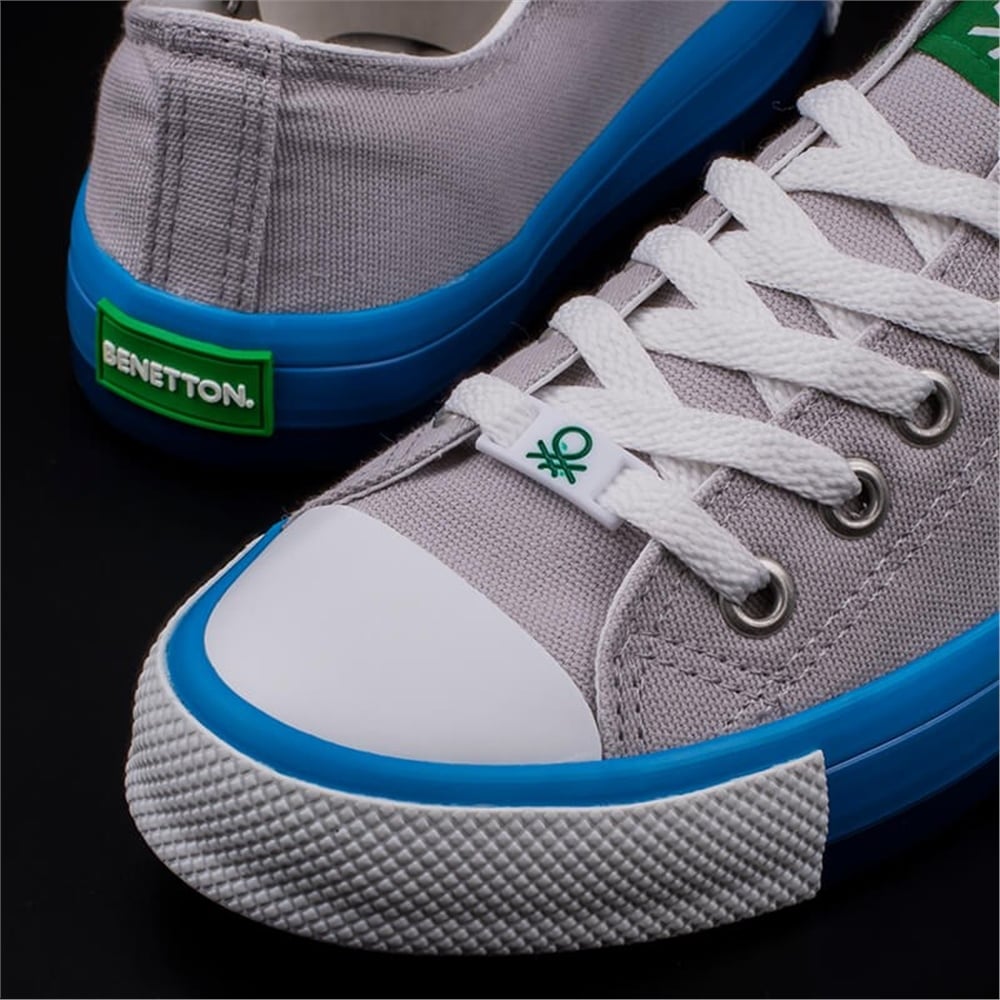 Benetton Gri Unisex Spor Ayakkabı BN-30176