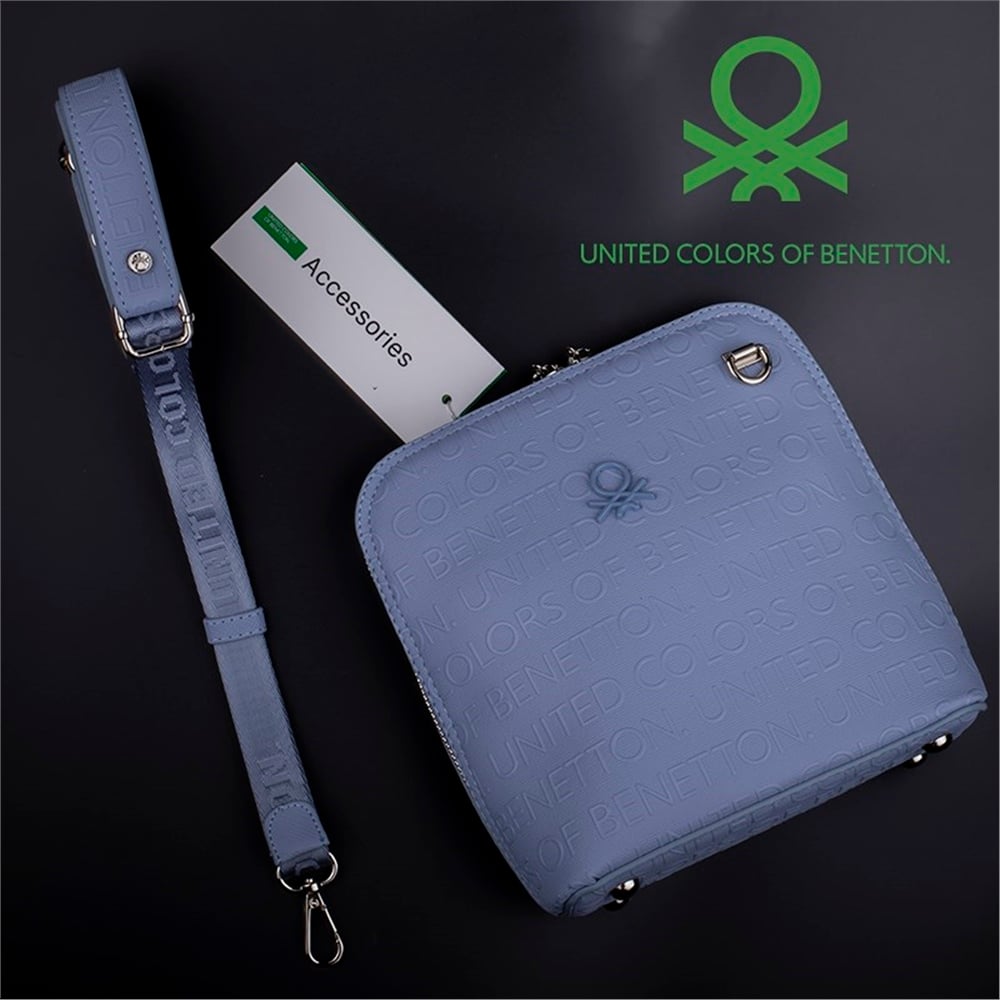 Benetton Mavi Kadın Çapraz Çanta BNT 623