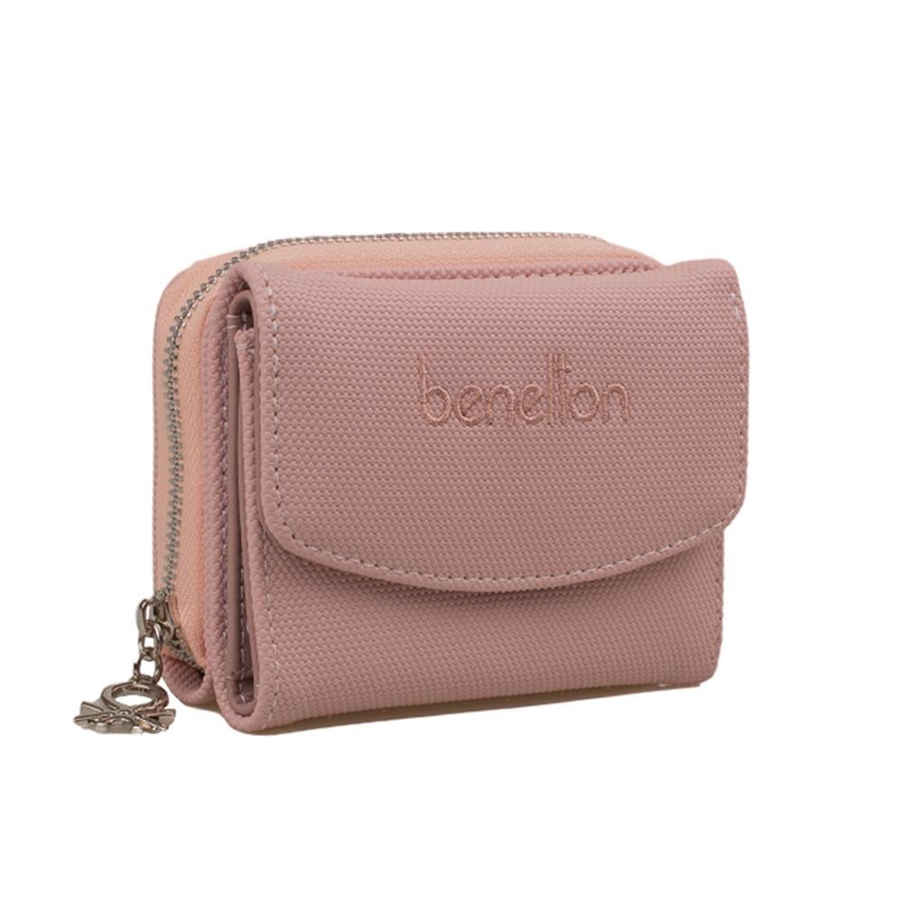 Benetton Pudra  Nano Kadın Küçük Boy Cüzdan BNT 1299