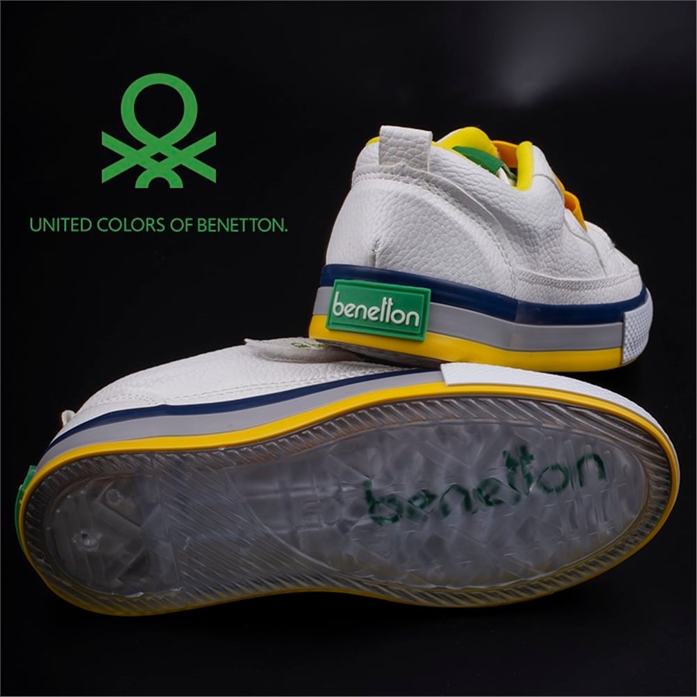 Benetton Sarı Çocuk Unisex Spor Ayakkabı BN-30441