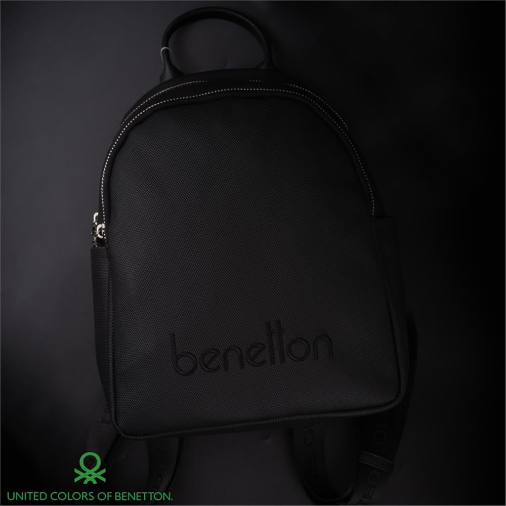 Benetton Siyah  Nano Kadın Sırt Çantası BNT 1344