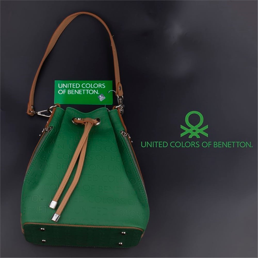 Benetton Yeşil Kadın Kol Çantası BNT 622