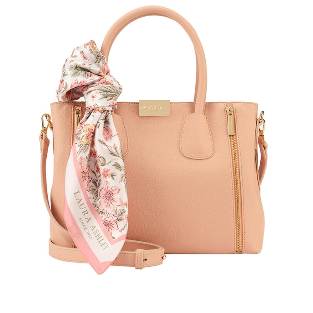 Laura Ashley Pembe  Kadın Büyük Boy El Çantası