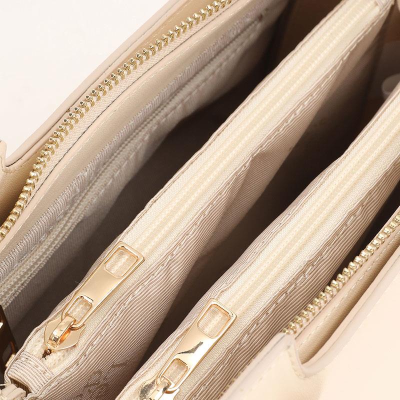 Levidor Bordo  Çok Gözlü Kadın Casual El Çantası