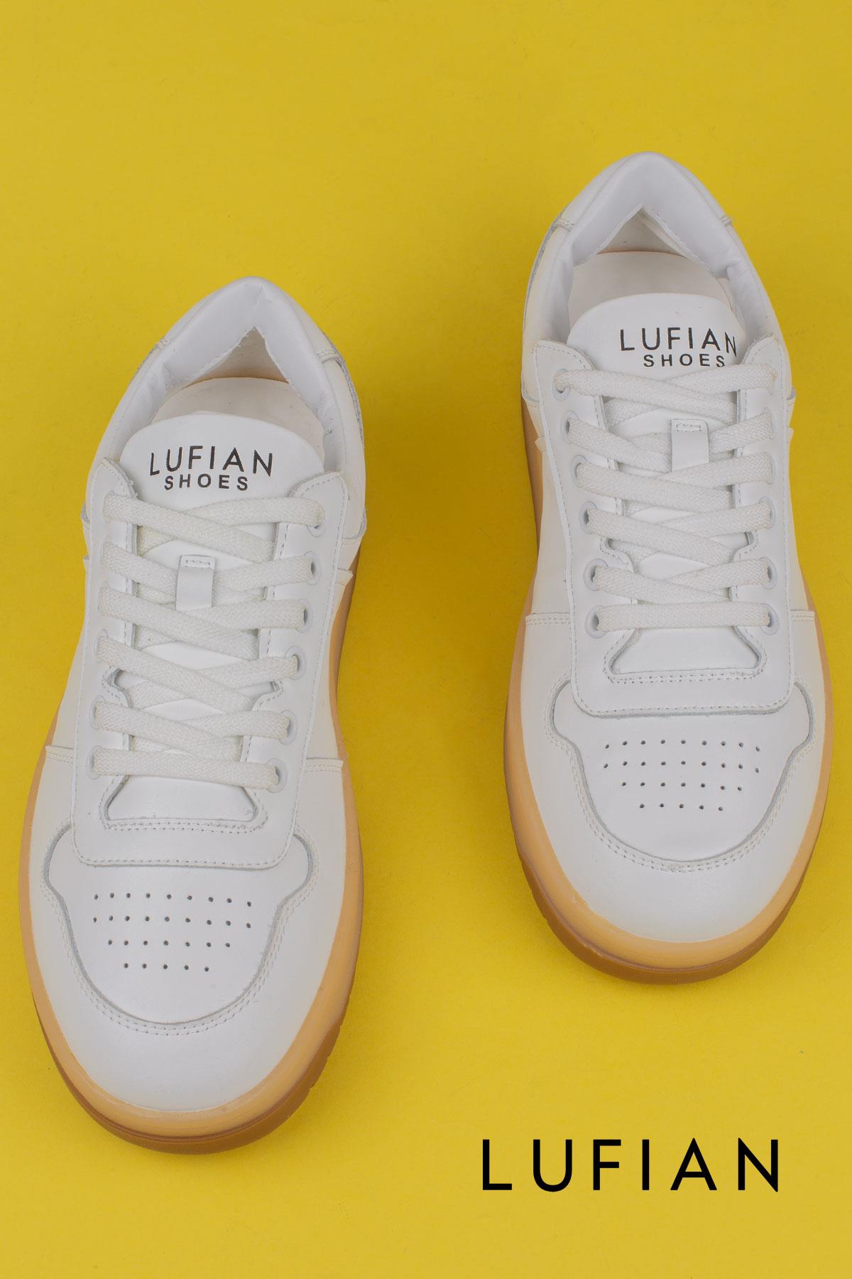 Lufian Beyaz  Omar Erkek Sneaker Ayakkabı
