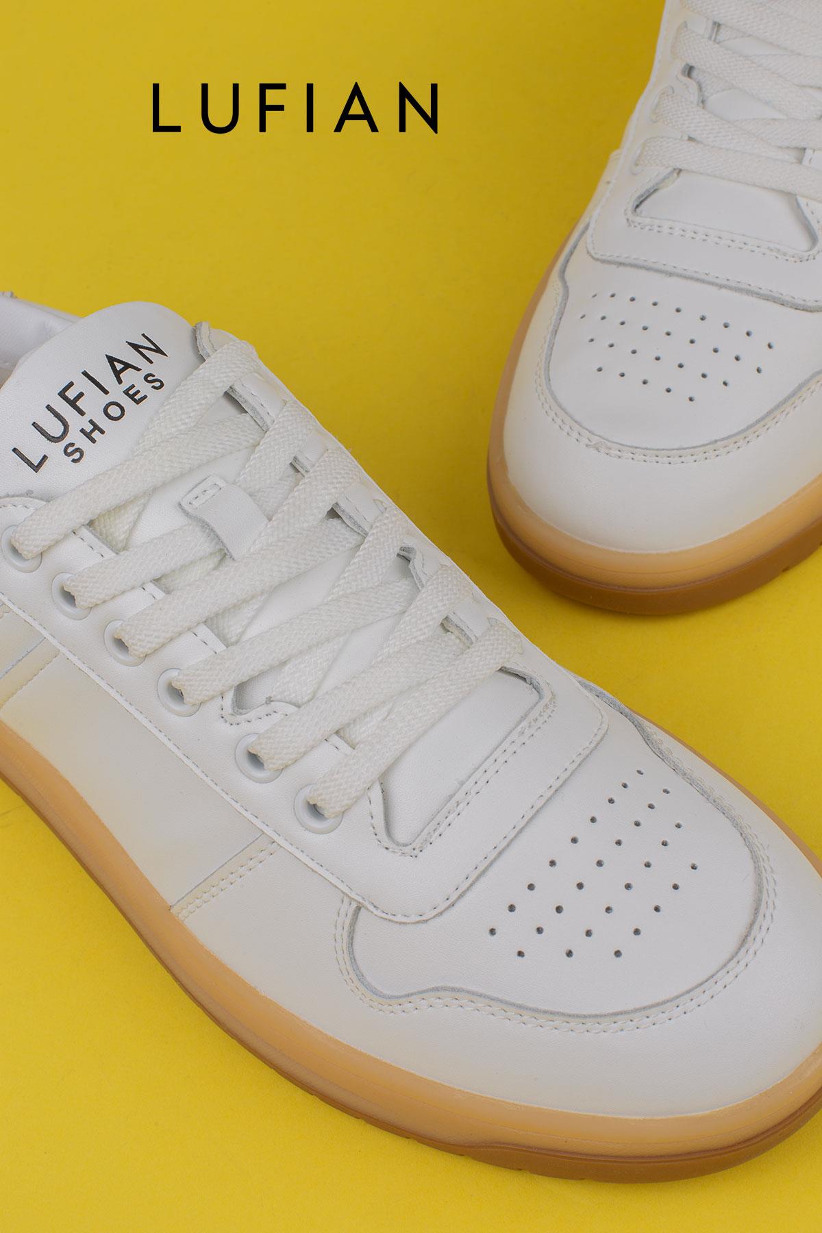 Lufian Beyaz  Omar Erkek Sneaker Ayakkabı