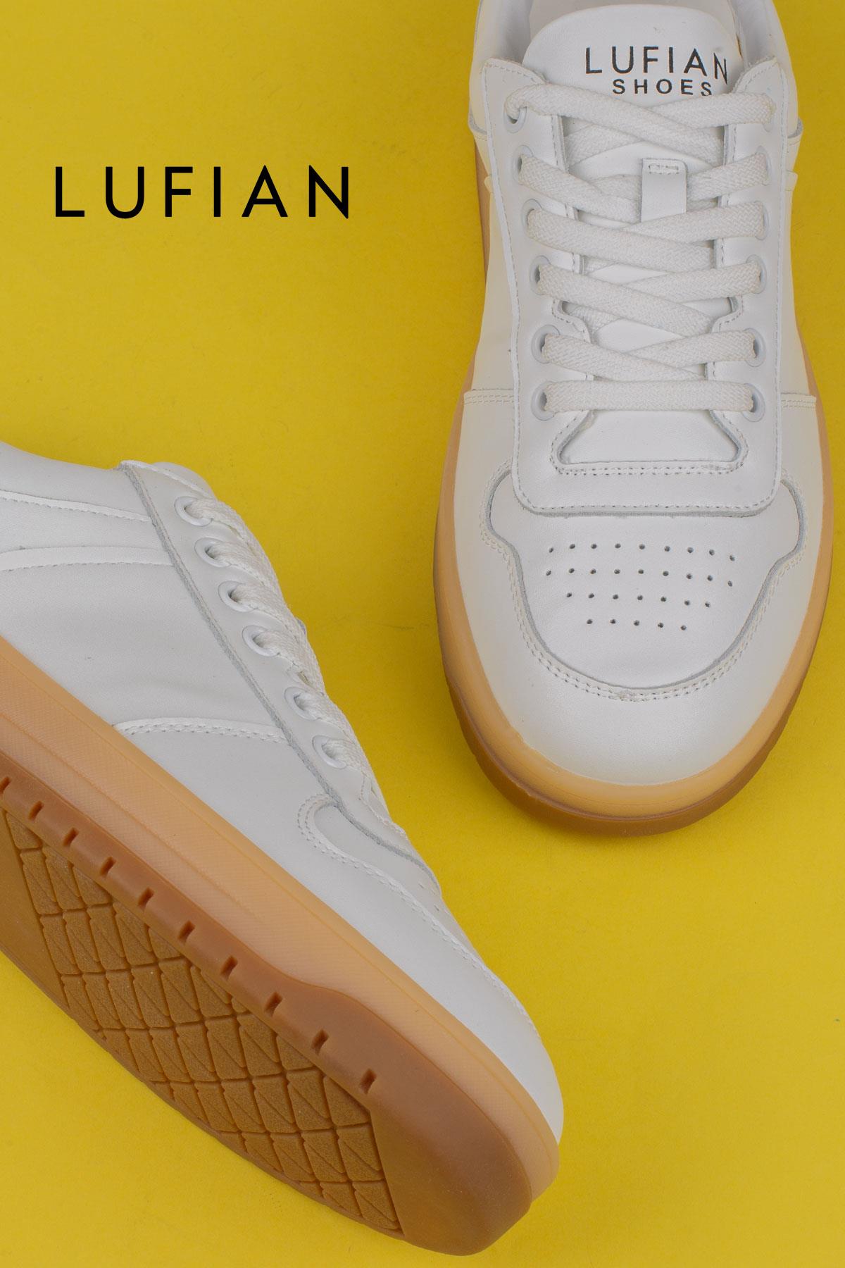 Lufian Beyaz  Omar Erkek Sneaker Ayakkabı