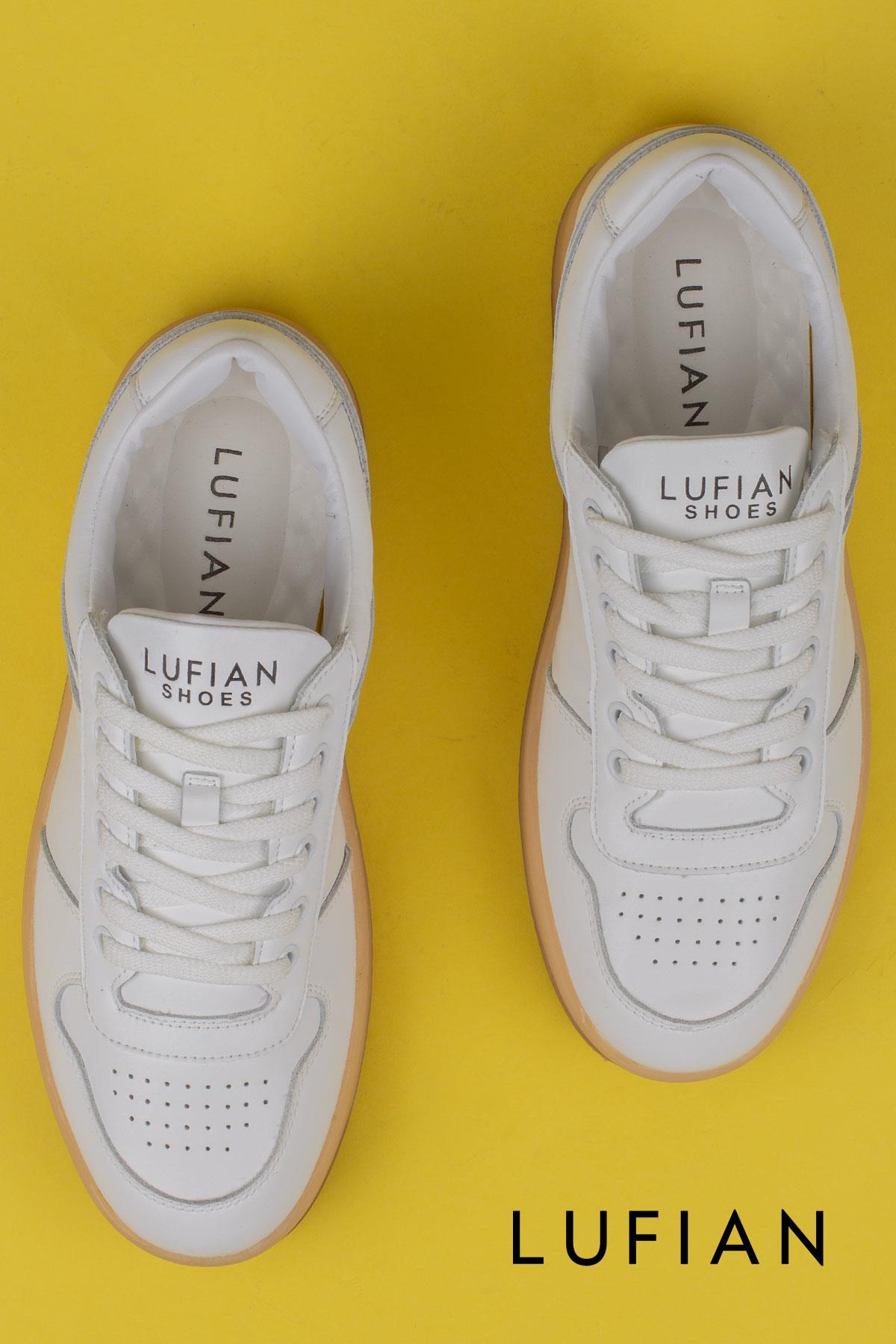 Lufian Beyaz  Omar Erkek Sneaker Ayakkabı