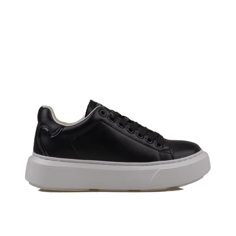 Lufian Siyah  Amy Hakiki Deri Kadın Sneaker