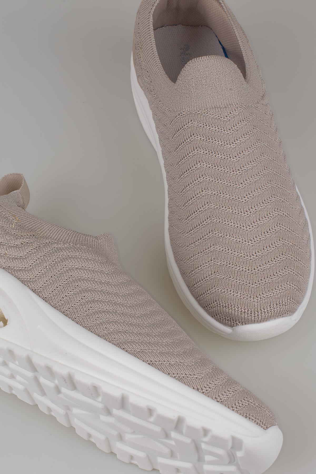 M2S Bej  Nalia Kadın Air Taban Yazlık Sneaker