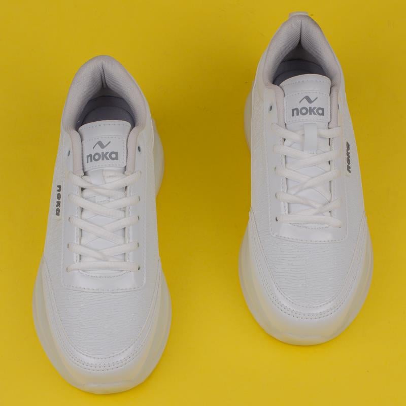M2S Beyaz  Want Erkek Havalı Taban Sneaker