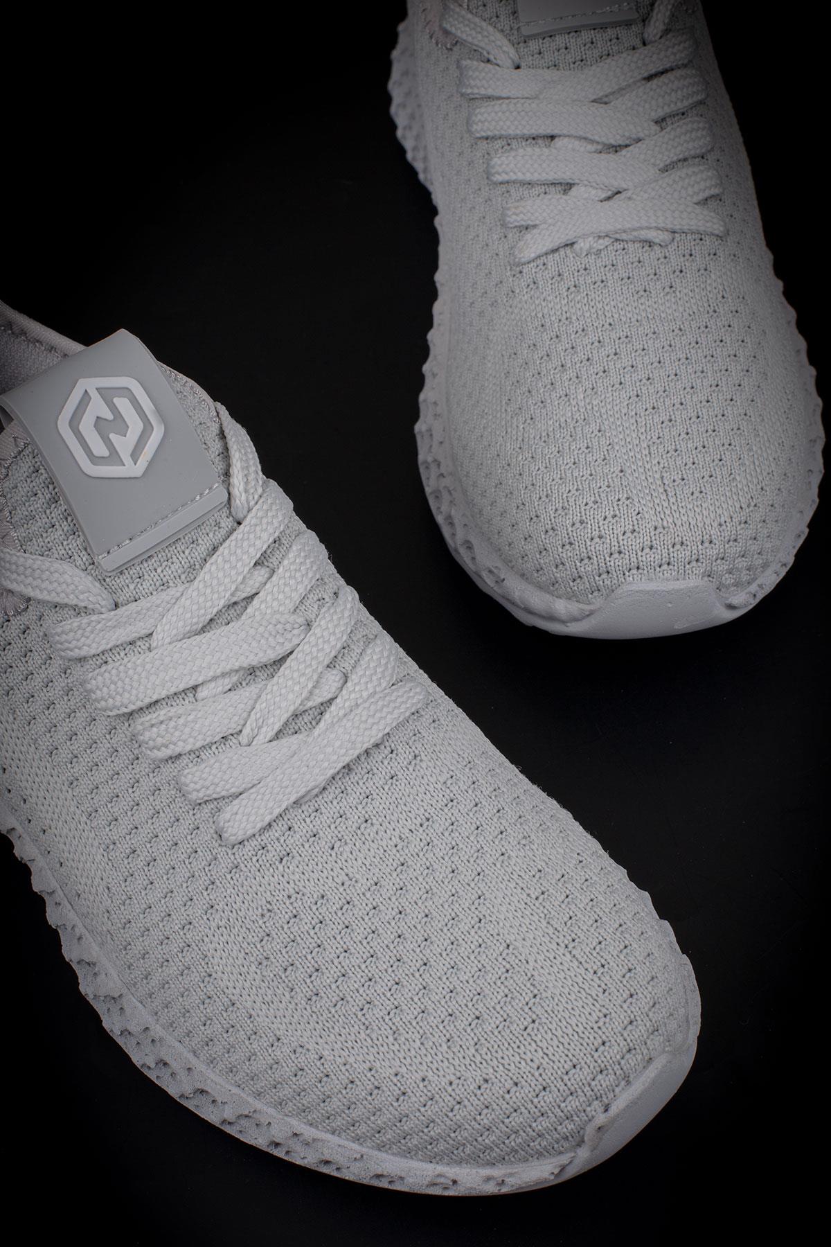 M2S Gri  Nest Unisex Yazlık Ultra Hafif  Esnek Sneaker 