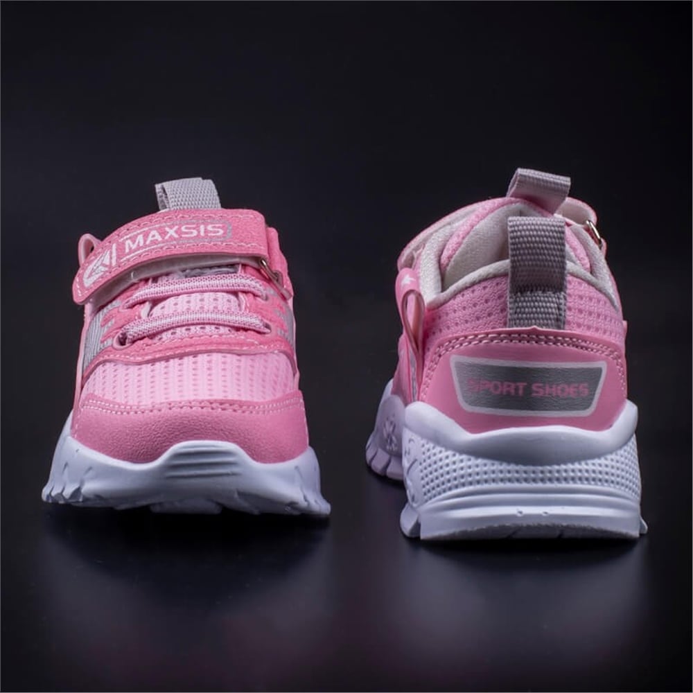 M2S Pembe Çocuk Cırtlı Spor Ayakkabı