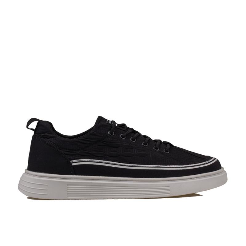 M2S Siyah  Giza Lastikli Erkek Sneaker