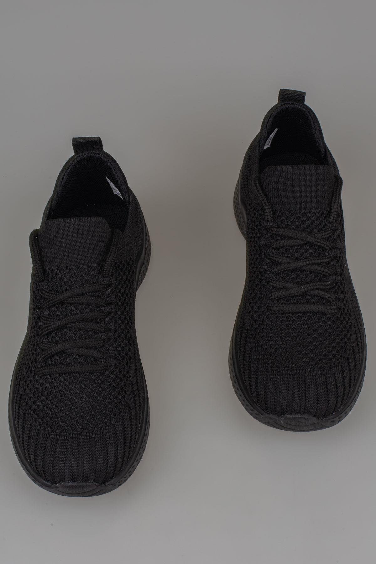 M2S Siyah  Sally Ultra Hafif Kadın Günlük Sneaker