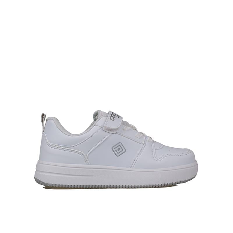 Pepino Beyaz  Ultra Hafif Düz Unisex Çocuk Sneaker