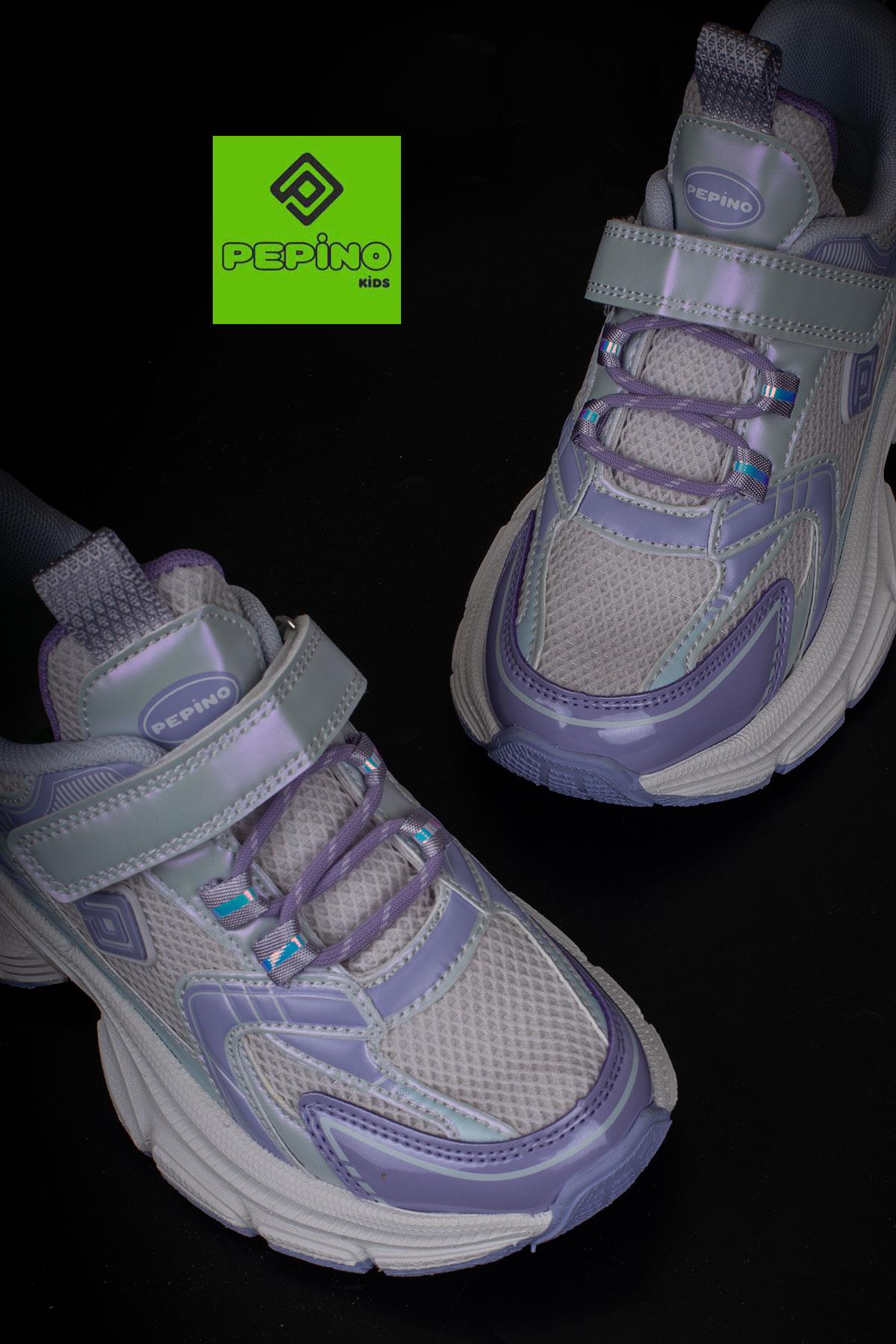 Pepino Lila  Kalın Taban Blanc Unisex Çocuk Sneaker