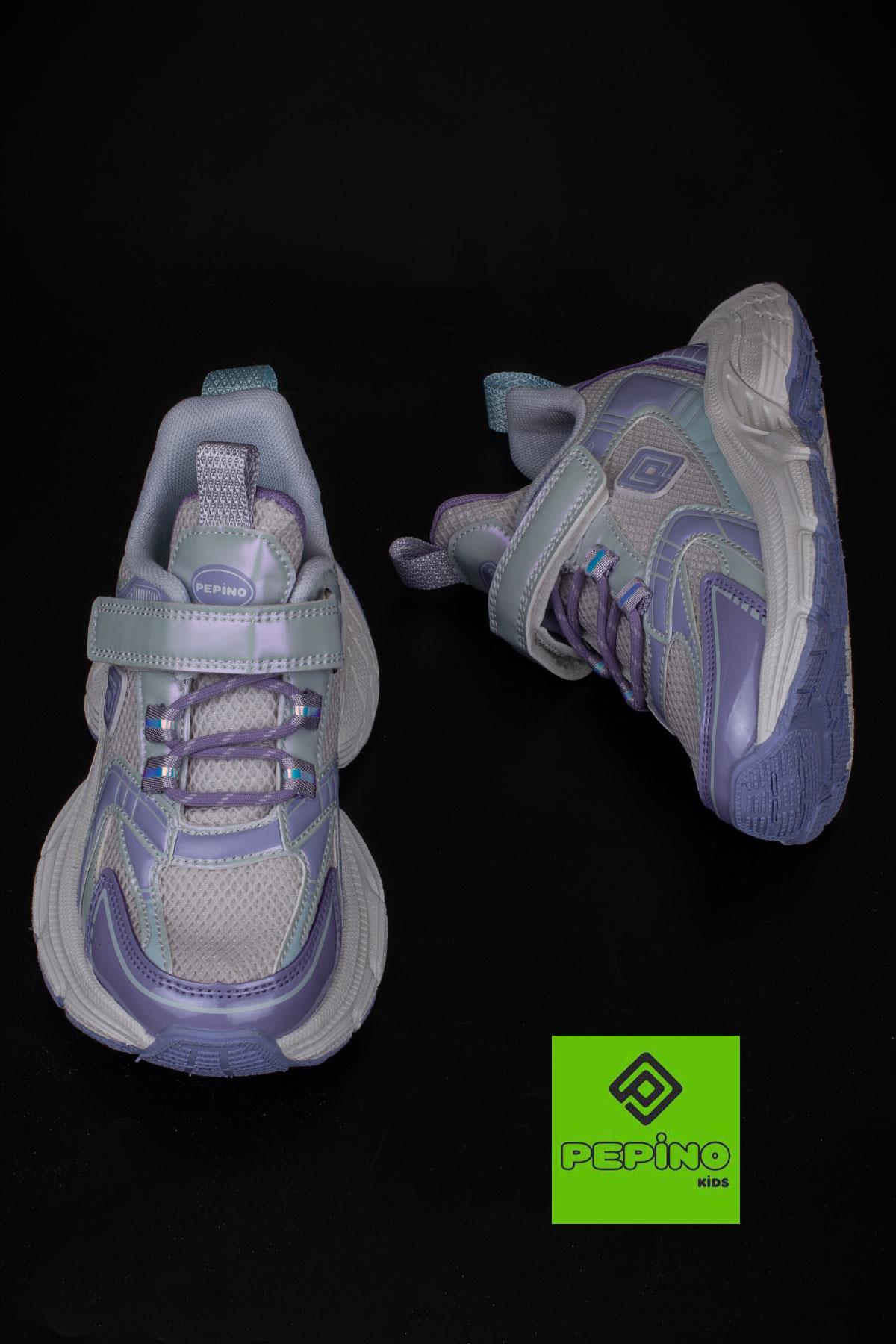 Pepino Lila  Kalın Taban Blanc Unisex Çocuk Sneaker