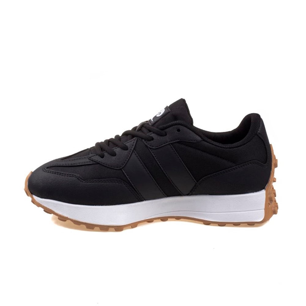 Pierre Cardin Siyah Moca Kauçuk Unisex Spor Ayakkabı