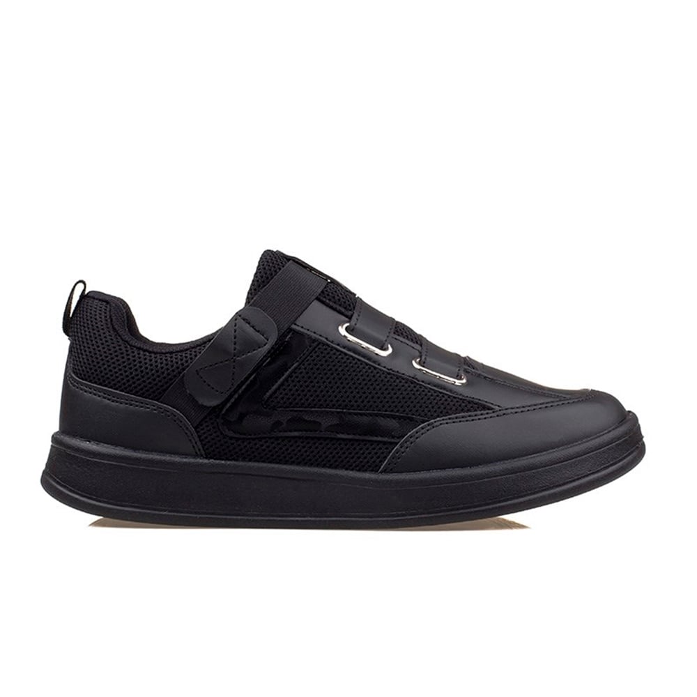 Pierre Cardin Siyah Unisex Black Vitna Lastikli Spor Ayakkabı