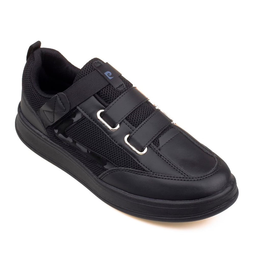 Pierre Cardin Siyah Unisex Black Vitna Lastikli Spor Ayakkabı