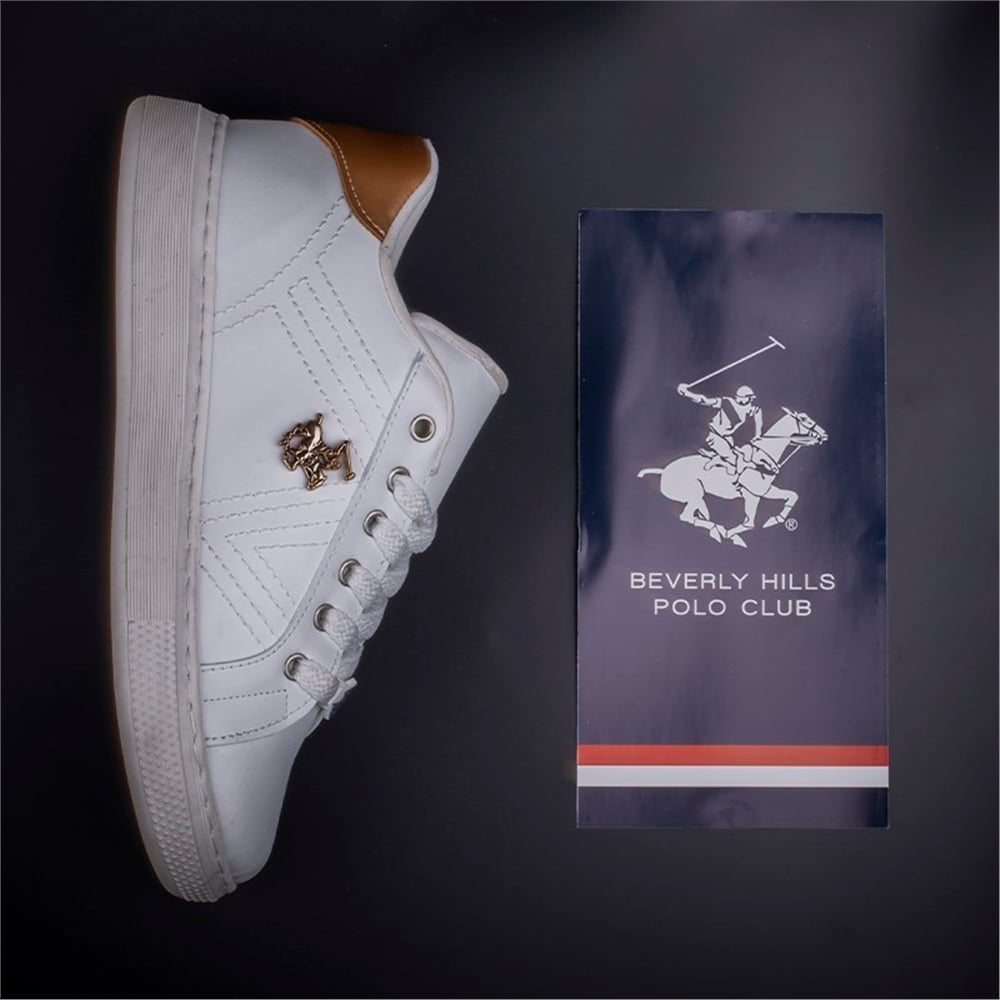 Polo Club Beyaz Kadın Benta Spor Ayakkabı