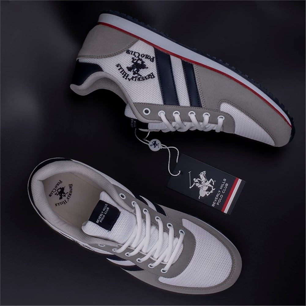 Polo Club Beyaz Unisex Günlük Logolu Spor Ayakkabı