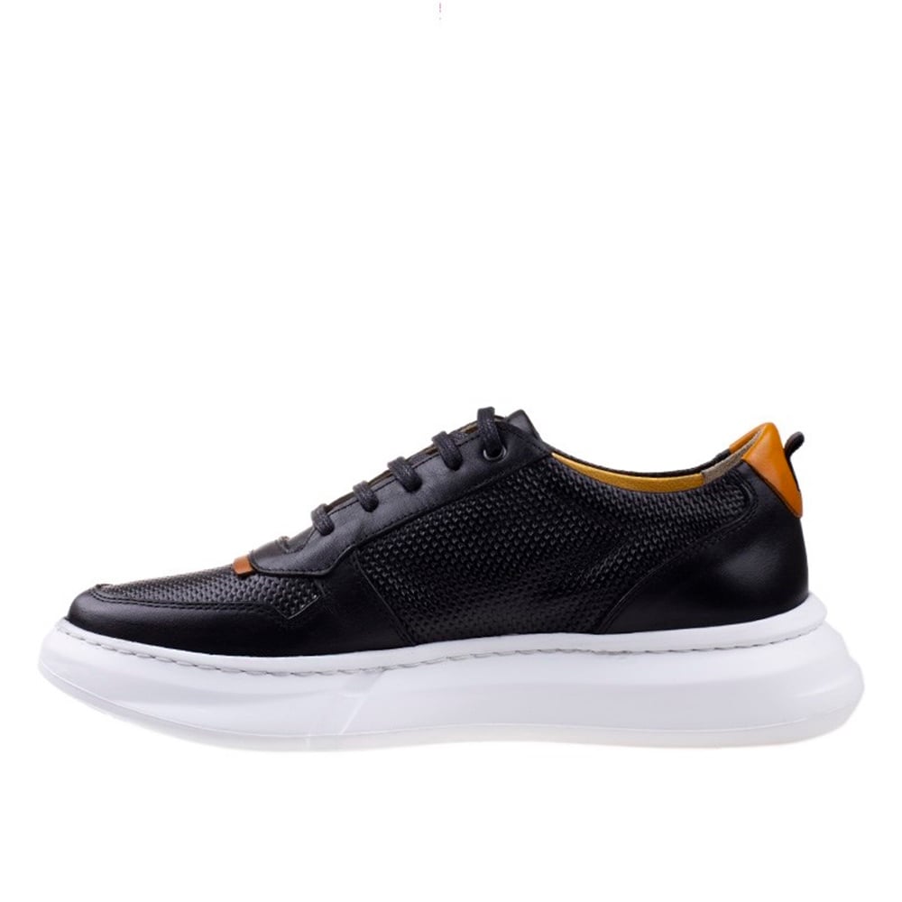 Slayka Siyah Erkek Soft Casual Füme Ayakkabı