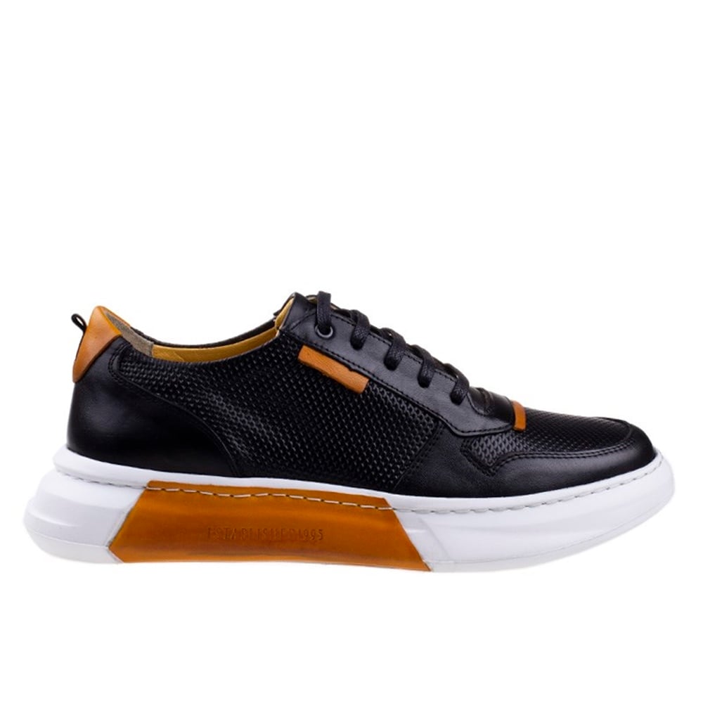 Slayka Siyah Erkek Soft Casual Füme Ayakkabı